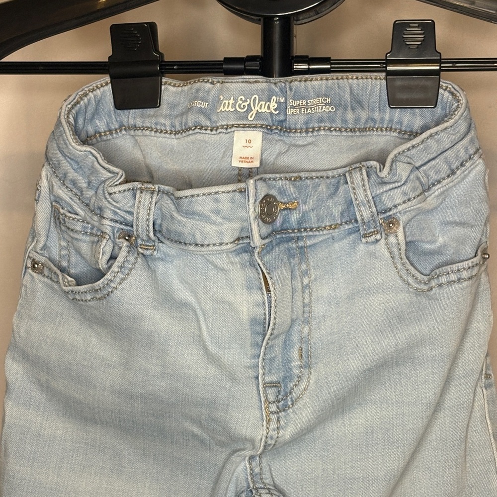 Cat & Jack Light Wash Bootcut Jeans